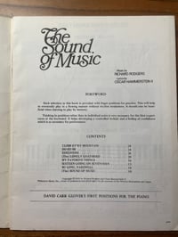 Image 2 of Vintage The Sound of Music  Book