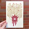 Rat King Riso Print