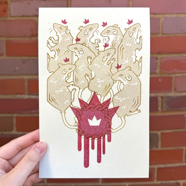 Rat King (Riso Print)