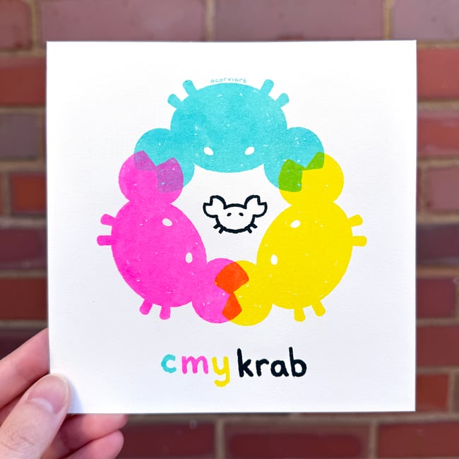 CMYKrab (Riso Print)