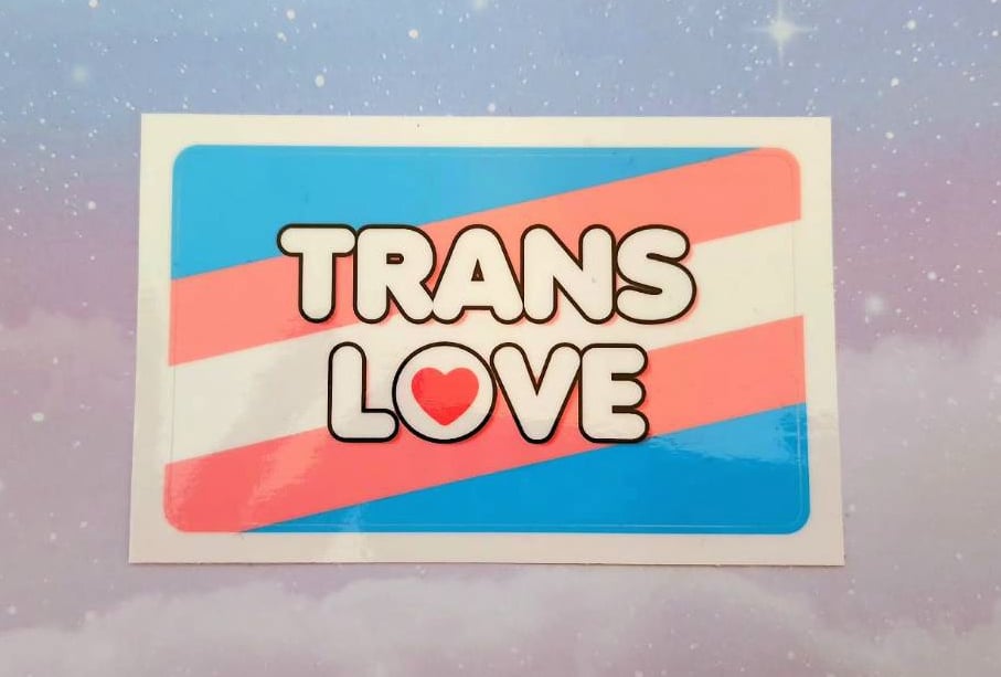 Trans Love Sticker | DarkChibiShadow