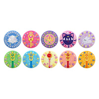 Preorder - Sailor Moon Store Original Embroidered Badges Vol 2