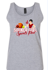 Women's Flowy Tank Grey 