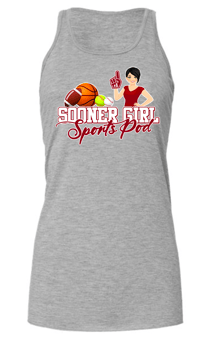 Women's Gildan Cotton Full Logo Grey