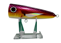 Image 1 of 40g Purple Back, Black Daimond Top, Goldish Side  Cone Head Bubble Popper