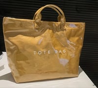 Image 2 of Camel Vinyl Tote Bag