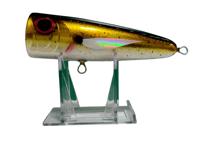 Image 1 of 40g  Black Top Reddish Side Gold Bottom Cone Head  Bubble Popper