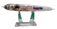 Image 2 of 55g White, Pink Stripes Floating Stick Bait