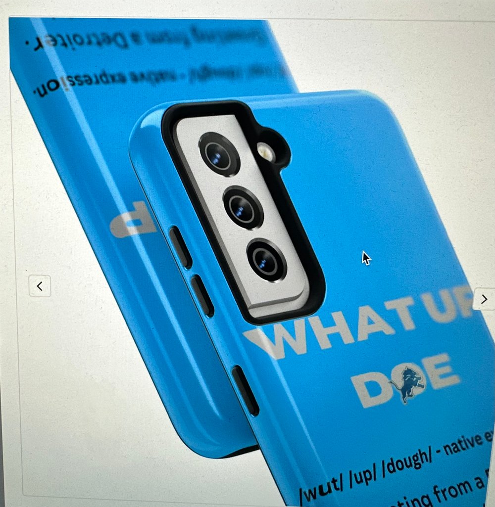 Image of What Up Doe Phone Case 