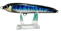 Image 1 of 55g Blue, Tiger Stripes Floating Stick Bait