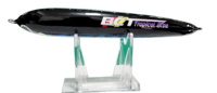 Image 2 of 55g Blue, Tiger Stripes Floating Stick Bait