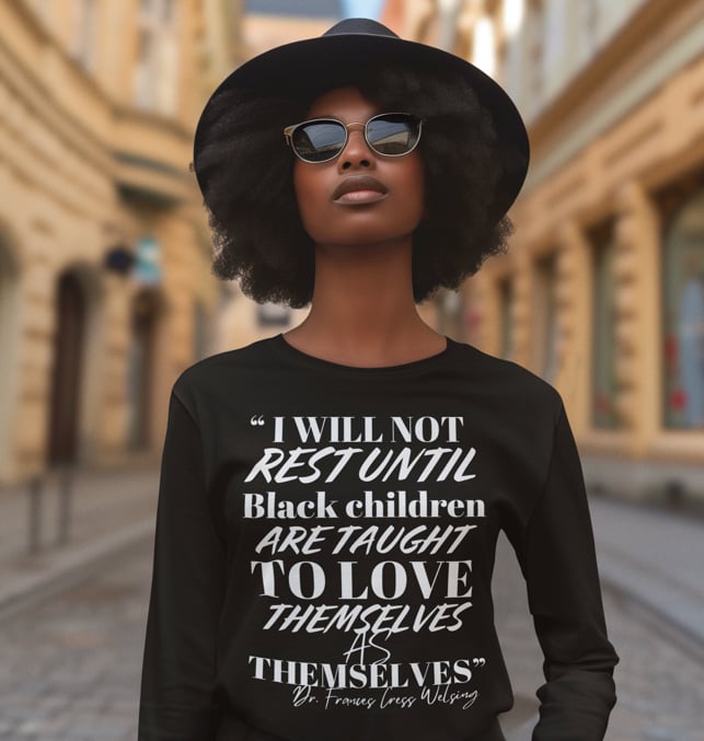 Image of DR. FRANCES CRESS WESLING QUOTE DESIGN