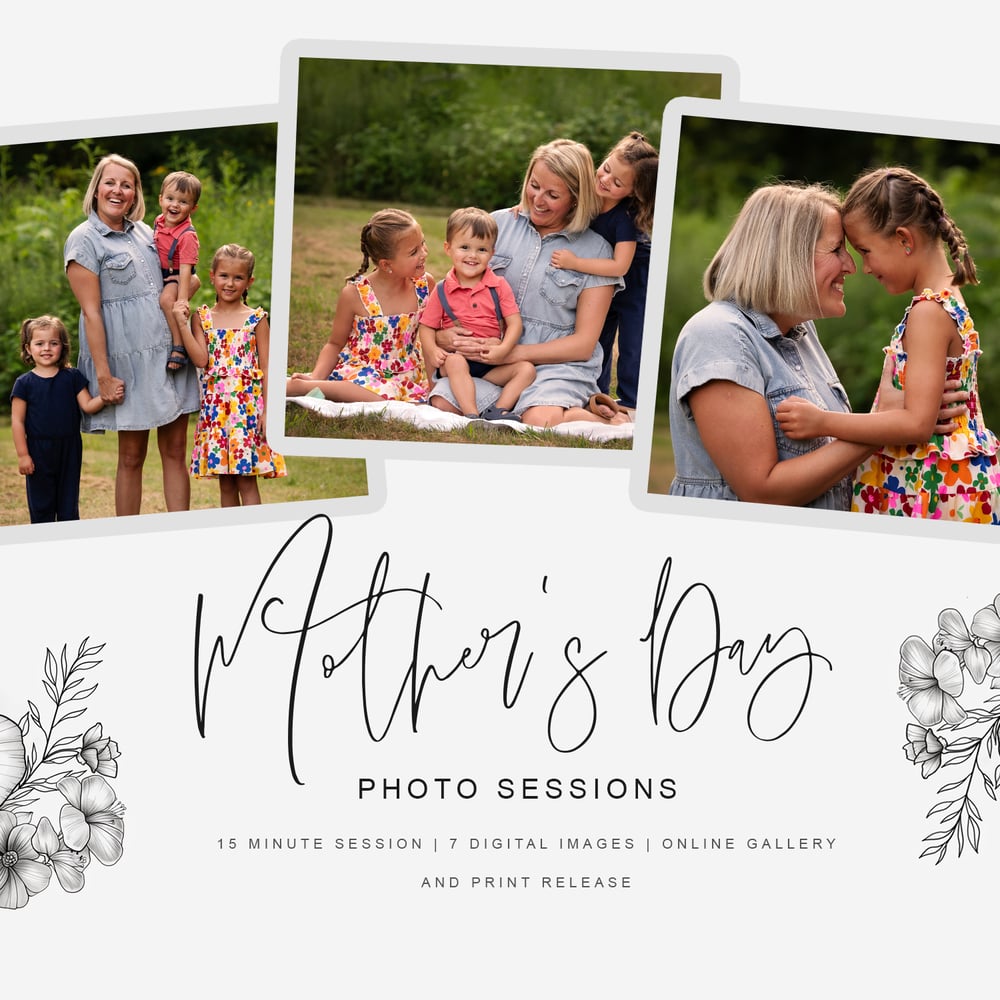Image of Mother's Day Mini Session- $175- May 3