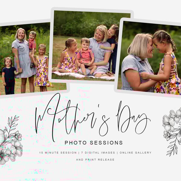 Image of Mother's Day Mini Session- $175- May 3 