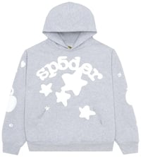 Sp5der Beluga Hoodie "Heather Grey"