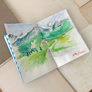 Image of Pencil Boxes Vintage Style Journal Recycled Papers