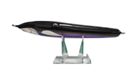 Image 3 of  65g Black Top, Purple Body Floating Stick Bait