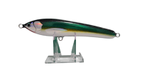 Image 1 of  65g Black Top, Greenish Yellow Body Floating Stick Bait