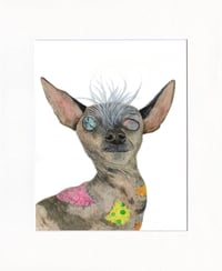 Image 3 of Ugly Dog Giclée Art Print 8"x10"