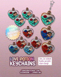 [LIMITED RUN] LOVE POTION KEYCHAINS