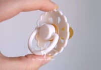 Image 6 of Newborn Pacifier - Latex Nipple - Flower