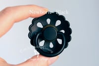 Image 11 of Newborn Pacifier - Latex Nipple - Flower