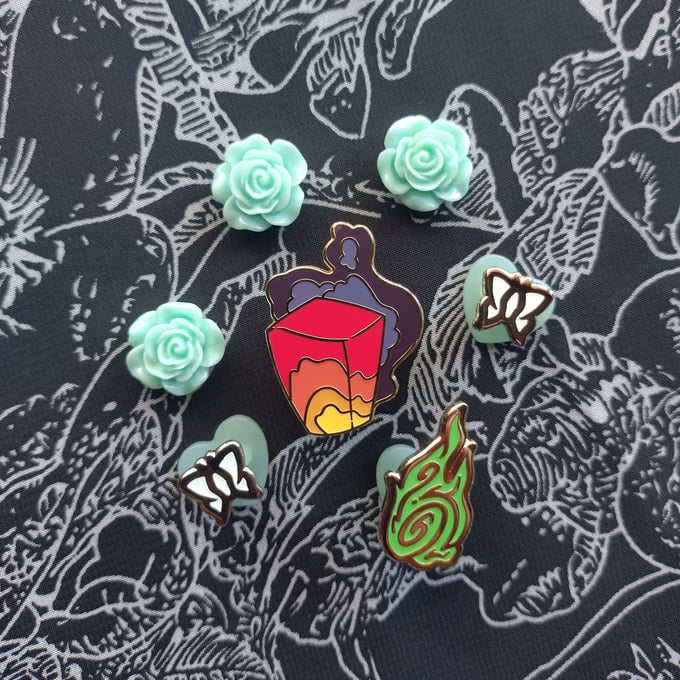 Image of Devotee's Blessing Filler Enamel Pins