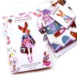 Image of Diy Kit - Sami the Sewing Squirrel Sewing Kit
