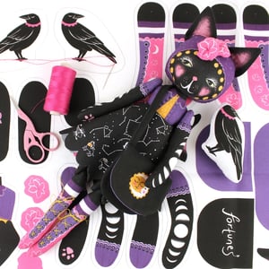 Image of Diy Dolly Kit - Astrid the Fortune Teller Doll