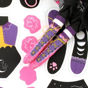 Image of Diy Dolly Kit - Astrid the Fortune Teller Doll