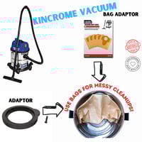 Image 1 of Paper Vacuum Bag Adaptor for Kincrome Vacuum KP702