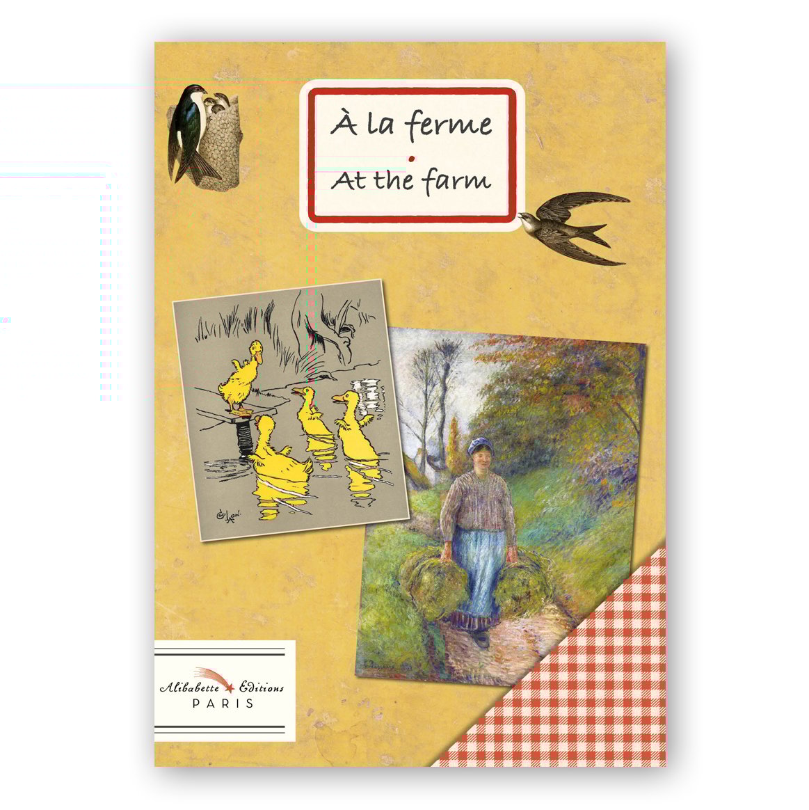 Image of À La Ferme - At the Farm, Illustrated Journal