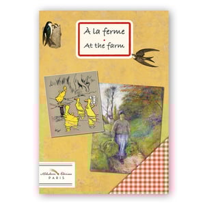 Image of À La Ferme - At the Farm, Illustrated Journal
