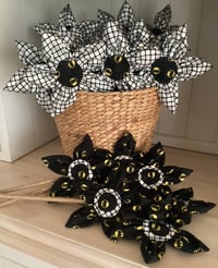 Image 1 of Custom order created for a special occasion using clients shirts and fabric