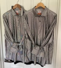 Image 2 of Custom order created for a special occasion using clients shirts and fabric