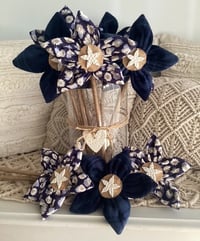 Image 1 of Memory Flowers custom created from a beautiful shirt and PJ pants