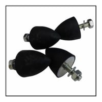 Image 1 of Rubber Cone Buffer / Bump Stop threaded stud Anti Vibration Mount