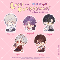 Image 1 of [Pre-Order] Love and deepspace acrylic blocks