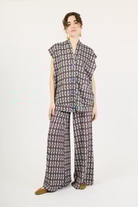 Image 2 of PANTALONE PALOMA GEOMETRIC ACQUA €182 - 50%