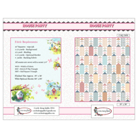 Image 2 of HOUSE PARTY Quilt Kit  60" x 68" by Carrie-Along-Quilts Inc.