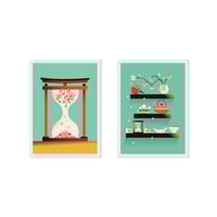 NIPPON TALES – HOURGLASS & SHELF