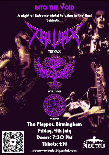 Image of Into The Void: Trivax, Wyrdstaef & Praesider
