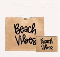 Image 1 of Summer Beach Tote Set