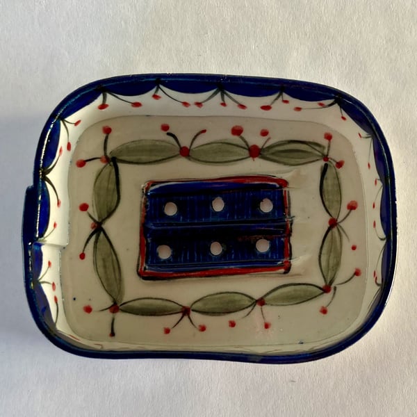 Image of Soap dishes Pink and Blue designs