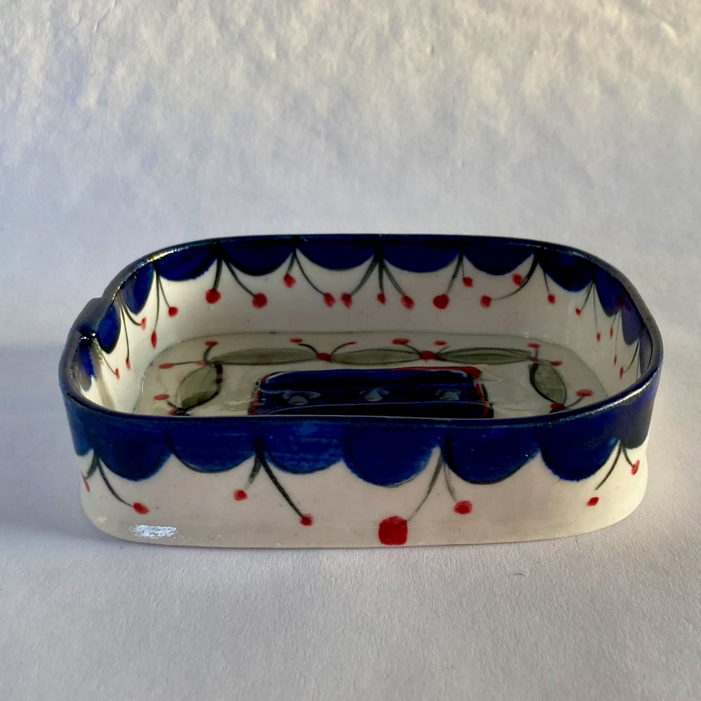 Image of Soap dishes Pink and Blue designs