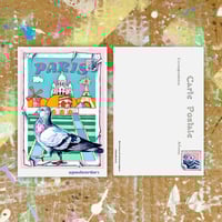 Image 1 of Paris postcard- A6 set of three with envelopes