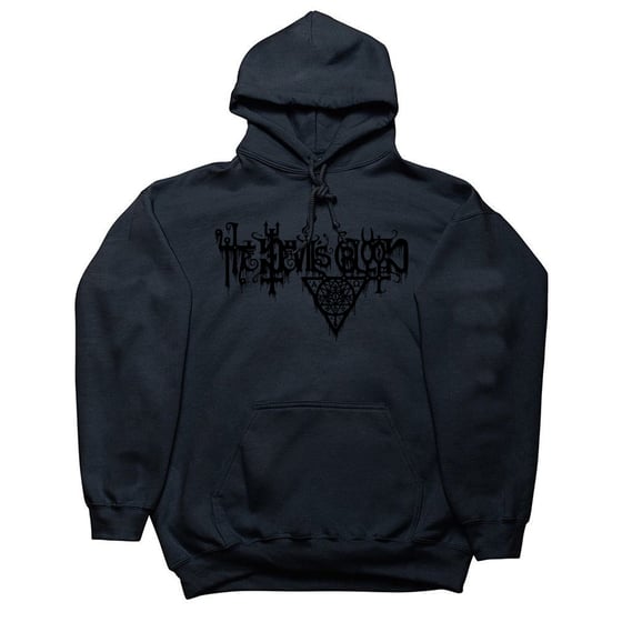 Image of Black Logo Pullover Hoodie