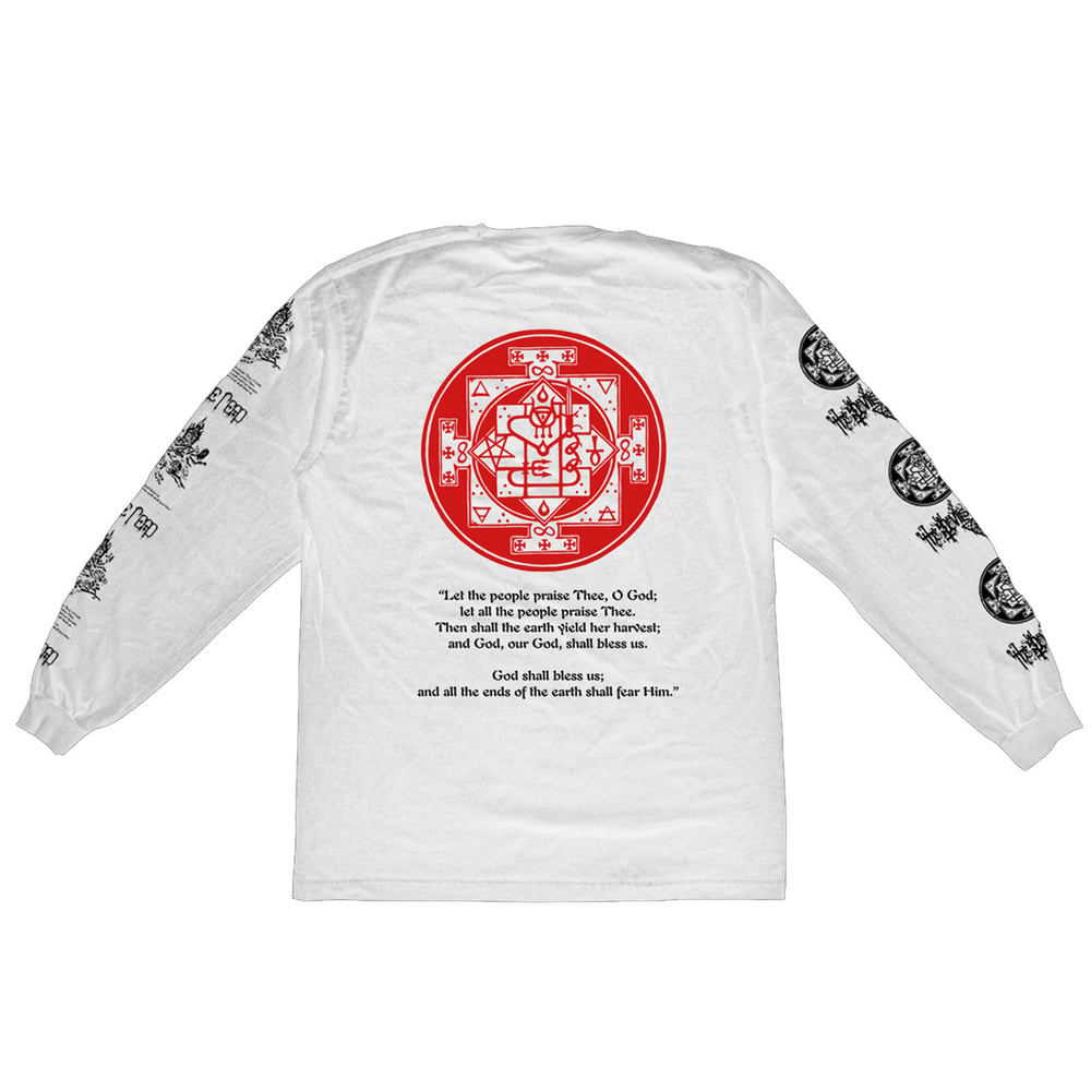 Image of Come Reap White Long Sleeve T Shirt