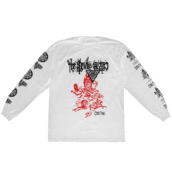 Image of Come Reap White Long Sleeve T Shirt