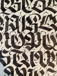 Image 2 of Blackletter G alphabet